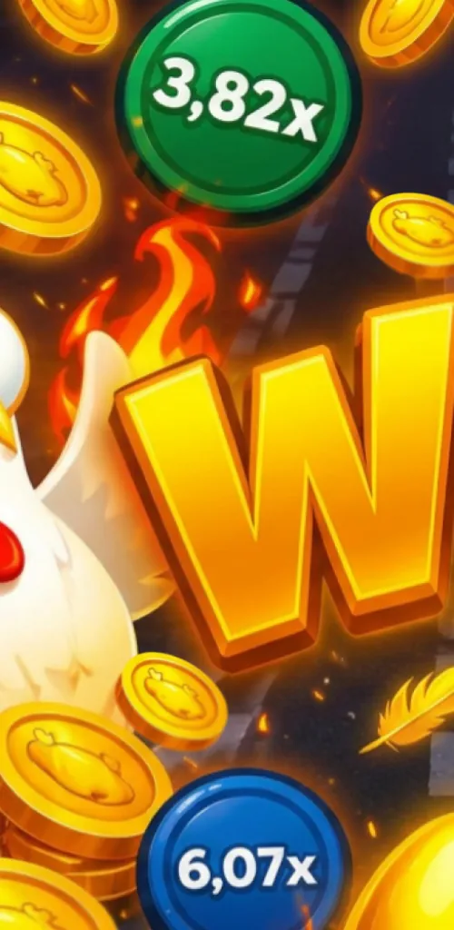 Buntes Spielgeschehen aus Jumping Hen